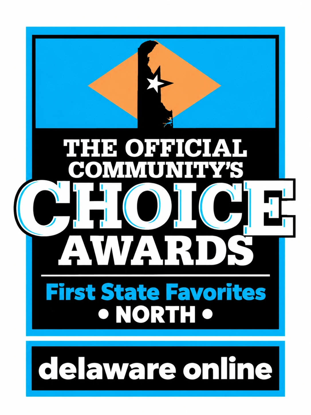 2024 First State Favorites Community Choice Award badge